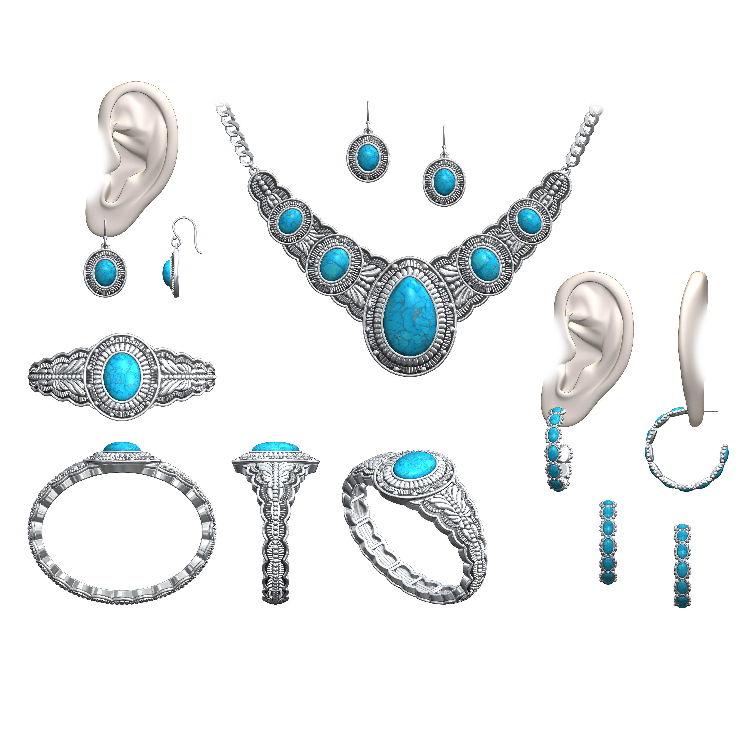 Look of Turquoise SW Collection
