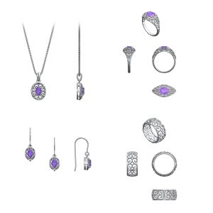 Rose de France Sterling Silver Collection