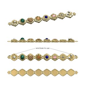 Collectible Vintage Sliding Bracelet
